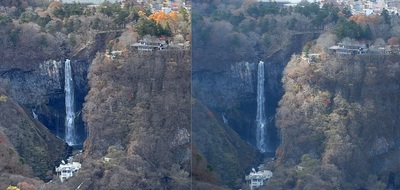 華厳の滝iPhone13とXF-10.jpg